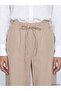 Lcw Modest Ecru Women's Elastic Waist Pants - 3