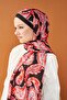 Riva Shawl Tencel Paisley Black - 3