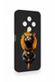 Tecno Spark 30C Compatible Egyptian Cat God Pattern Silicone Case - 2