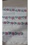 200 X 102 Pieces of Skirt 50 X 100 Double-Sided 1 Piece of Pillow Hand-Embroidered Lace Knitted from Cotton Thread
