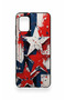 Samsung A31 Compatible Star Flag Patterned Silicone Case - 2