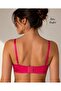 حمالة صدر ناعمة من نوع SoftLift بمقاس C مع دعم ودعامة سفلية، مقطوعة بالليزر، بدون حمالات، بتصميم لوتس، لامعة، مستوردة. - 2