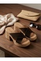 - Genuine Leather Women's Heeled Slippers - 3