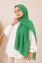 طرحة شيفون سادة اخضر - 3