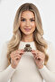 Stylish Brown Yellow Patterned Claw Clip Women's Hair Accessory for Everyday and Special Occasions - 4