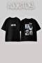 Lil Tjay_1 Design Printed Unisex Oversize Black Tshirt
