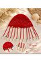 Hand Knitted Bohemian Mesh Bandana Beaded Festival Hair Accessory - 2
