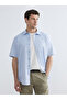 قميص رجالي من NEVAVM بتصميم Regular Fit Oxford