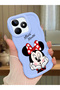 Realme Note 50 Compatible Case Camera Protector Blue Silicone Couple Phone Case Cute Pattern