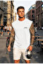 Limited Edition Printed Men's Zero Sleeve T-Shirt (100% Combed Cotton)