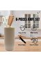 6-Piece Kitchen Knife Set with Universal Knife Block – Sharp Stainless Steel Non-Stick Blades, Non-Slip Handles, Chef Knife Set for Home, Kitchen & Restaurant Use - 3