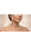 Radiant Silver Drop Earrings & Pendant Set - 3