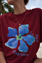 -Women's Oversize Printed T-Shirt 100% Cotton Comfortable Casual Style - 2
