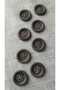Polyester Button 20 mm 8 Pieces