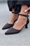 Arlin Black Satin Women's Stiletto
