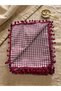 170X170 cm Pitikare Tablecloth with Pom-Poms, Picnic Cloth, Tablecloth