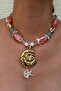 Seashell Collection Spiral Charm Necklace Pink - 2