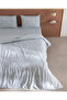 Adelaide Double Cotton Printed Sheet and Duvet Cover Set - Mint Green - 3