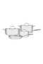 Grano 7 pcs Stainless Steel Cookware Set with Tri-Ply Body - 8