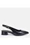 Large Size Heeled Shoes Black Shiny Low Heel 41-42-43-44 - 8