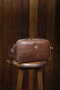 Genuine Leather Women's Shoulder Bag - Crossbody Bag with Compartments - 3