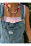 Pink Charm Scarf Necklace 85 cm Long (Used for Tying.)
