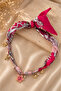 Pink Charm Scarf Necklace 85 cm Long (Used for Tying.) - 2