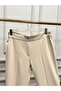 3957 Buttoned Spanish Flare Pants Beige - 2