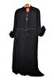Plus Size Awesome Pleated Ferace - 3