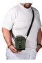 Waterproof Shoulder Bag with Strap and Multiple Compartments - 7