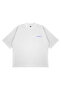 Unisex Women's Men's Say Masallah Written Logo Front Printed Oversize Thick Fabric Relaxed Cut Cotton T-Shirt - 3