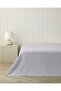 Modern Grid Double Pike 180X220 cm Lilac