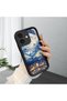 iPhone 16 Compatible Black Silicone Case Shockproof with Camera Protection