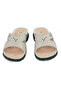 Men's Hajj Umrah Slippers - Orthopedic Anatomical Comfortable Sole Daily Slippers 3200-1 Dark Beige - 3