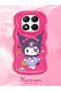 Redmi Note 14 Pro 4g Compatible Case Camera Protector Red Silicone Couple Phone Case Cartoon Pattern - 2