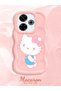 Poco M6 4g Compatible Case Camera Protector Pink Silicone Couple Phone Case Kitty Pattern - 2