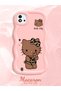 Realme C20 Compatible Case Camera Protector Pink Silicone Couple Phone Case Kitty Pattern - 2