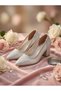 Women's Heeled Evening Dress Shoes - 3