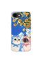 iPhone 17E Compatible Printed Transparent Phone Case |   Collection: Kawaii Cat