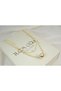 Kol613 Pearl and Sphere Detail Chain Necklace