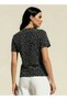 Slim Fit T-shirt with Floral Print - 4