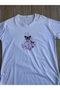 Women's Relaxed Fit White T-Shirt - 4