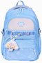 Blue Tr1 Luks Imported Fabric Girls' School Bag – Primary School with Plush Toy and Buckle Gift - 2