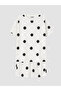 Lcw Kids Ecru Polka Dot Girls' Shorts Pajama Set - 2