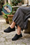 Summer Comfortable Sole Women's Black Shoes + Socks Gift