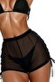 Side Gathered Detailed Shorts Pareo - 2