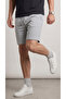 Men's Black-Navy Blue-Grey 3-Pack Regular Regenerated Shorts with Pockets Bermuda - 4