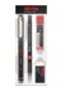 Office Set, Black, 0.7 Rollerball and Versatil Pen, Eraser, Nib Gift - 2