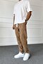 100% Cotton Woven Men's Trousers with Narrow Legs - 6