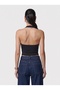 Women's Halter Neck Slim Fit Backless Slim Fit Basic Bodysuit - 4